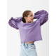 Свитшот для девочки MINAKU: Casual Collection KIDS, сиреневый, размер 40 (152-158 см)