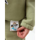 Худи детское MINAKU: CRUSH, оливковое, рост 116 см