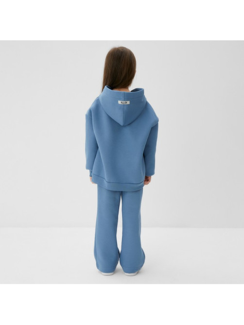 Худи детское с начёсом KAFTAN, голубое, размер 34 (122-128 см)