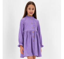Платье для девочки MINAKU: Casual Collection, фиолетовое, рост 98-104 см