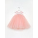 Платье нарядное для девочки MINAKU: PartyDress, розовое, рост 110 см