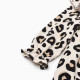 Платье для девочки KAFTAN: Trendy с рюшами, бежевое, рост 86-92 см