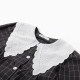 Платье с воротником для девочки KAFTAN: School collection, чёрное, размер 32 (110-116 см)