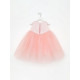 Платье нарядное для девочки MINAKU: PartyDress, розовое, рост 116 см