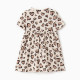 Платье для девочки KAFTAN: Leo love, бежевое, рост 98-104 см