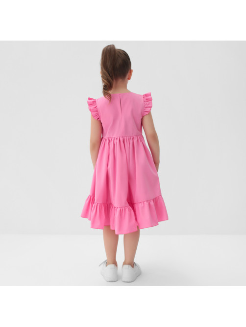 Платье для девочки KAFTAN: Princess, розовое, размер 30 (98-104 см)