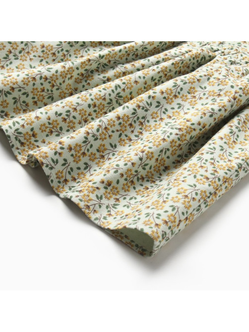 Платье для девочки MINAKU: Cotton collection, цвет фисташковый, рост 86-92 см