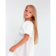Платье для девочки KAFTAN: Cute, белое, размер 30 (98-104 см)
