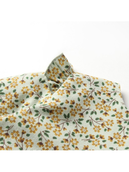 Платье для девочки MINAKU: Cotton collection, цвет фисташковый, рост 92-98 см
