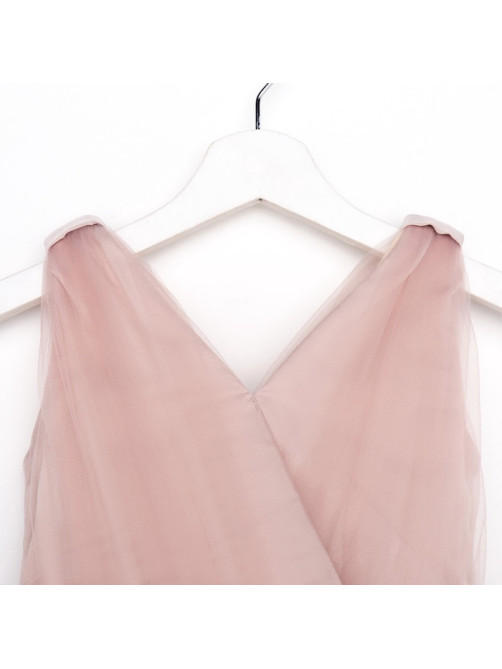 Платье нарядное для девочки KAFTAN, пыльно-розовое, рост 98-104 см