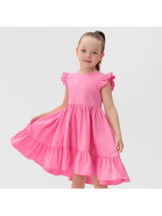 Платье для девочки KAFTAN: Princess, розовое, размер 32 (110-116 см)