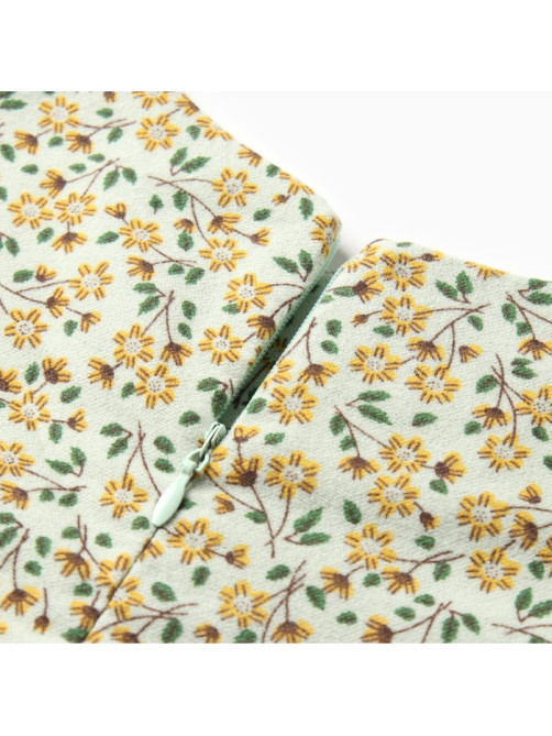 Платье для девочки MINAKU: Cotton collection, цвет фисташковый, рост 86-92 см