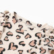 Платье для девочки KAFTAN: Leo love с рукавами, бежевое, рост 98-104 см