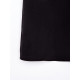 Платье нарядное для девочки MINAKU: PartyDress с крылышками, прямое, чёрное, рост 116-122 см