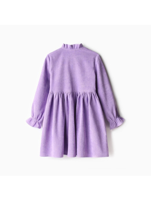 Платье для девочки MINAKU: Casual Collection, фиолетовое, рост 98-104 см