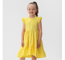 Платье для девочки KAFTAN: Princess, жёлтое, размер 34 (122-128 см)