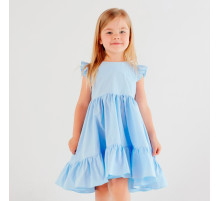 Платье для девочки KAFTAN: Princess, голубое, размер 30 (98-104 см)