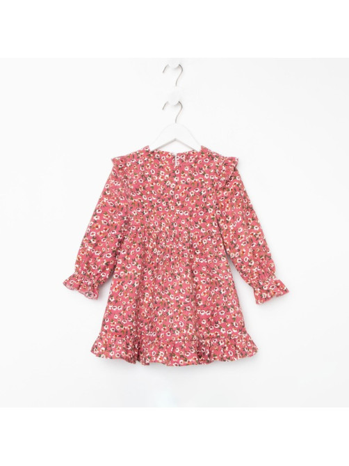 Платье для девочки KAFTAN «Цветы», розовое, рост 134-140 см