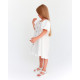 Платье для девочки KAFTAN: Cute, белое, размер 30 (98-104 см)