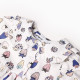 Платье для девочки KAFTAN «Ягоды» с воротником, белое, рост 86-92 см