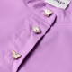 Платье для девочки MINAKU: Cotton collection на пуговицах, сиреневое, рост 122 см