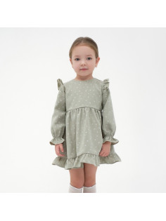 Платье для девочки KAFTAN «Звездочки», цвет мятный, рост 134-140 см