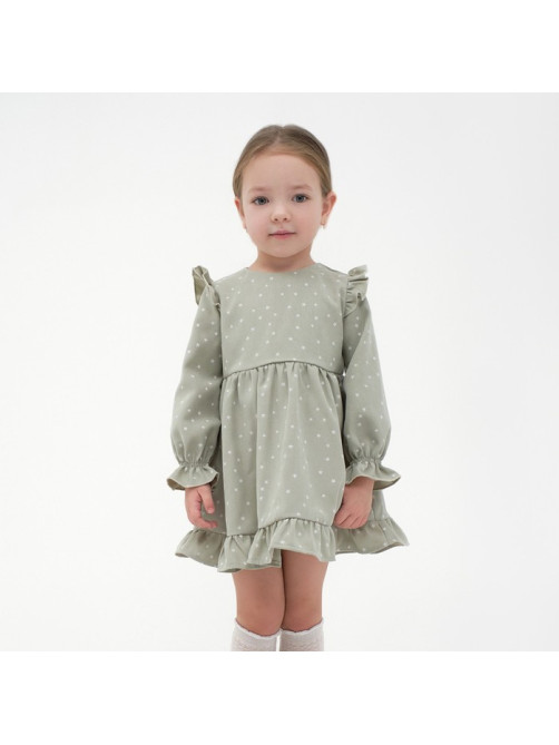Платье для девочки KAFTAN «Звездочки», цвет мятный, рост 134-140 см