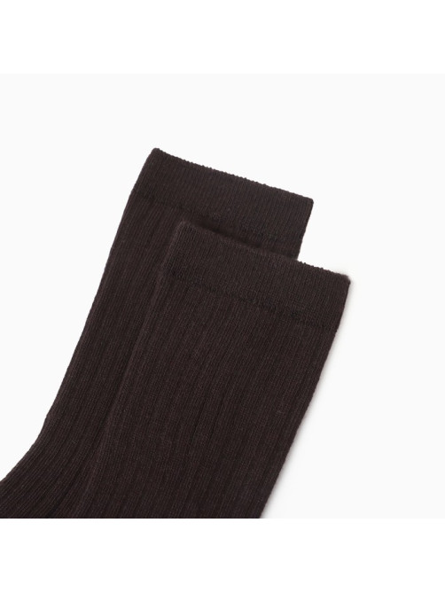Гольфы детские 2 пары Крошка Я BASIC LINE, 8-10 см, коричневый, синий