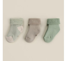 Носки детские махровые 3 пары SL HOME, 12-14 см