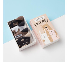 Носки детские «Крошка Я» Friends, набор 4 пары, 8-10 см