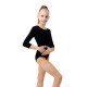 Купальник для гимнастики и танцев Grace Dance, р. 32, чёрный