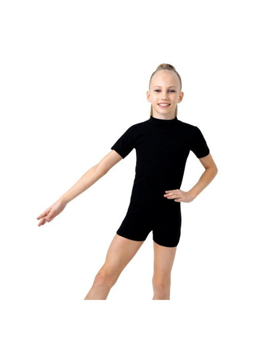 Купальник для гимнастики и танцев Grace Dance, р. 36, чёрный