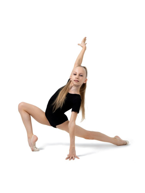 Купальник для гимнастики и танцев Grace Dance, р. 36, чёрный