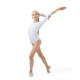 Купальник для гимнастики и танцев Grace Dance, р. 32, белый
