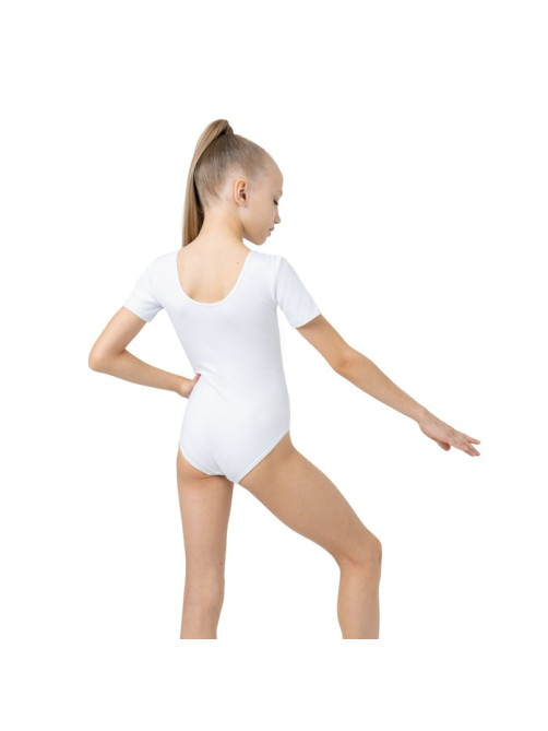 Купальник для гимнастики и танцев Grace Dance, р. 34, белый