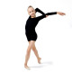 Купальник для гимнастики и танцев Grace Dance, р. 38, чёрный