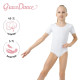 Купальник для гимнастики и танцев Grace Dance, р. 34, белый