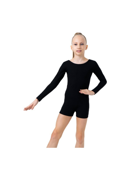 Купальник для гимнастики и танцев Grace Dance, р. 34, чёрный
