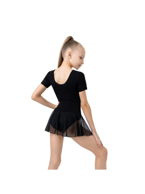 Купальник для гимнастики и танцев Grace Dance, р. 30, чёрный
