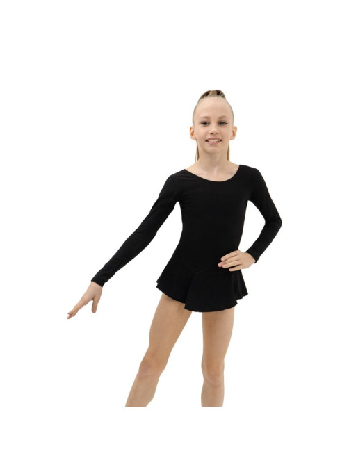 Купальник для гимнастики и танцев Grace Dance, р. 32, чёрный