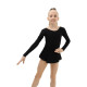 Купальник для гимнастики и танцев Grace Dance, р. 32, чёрный