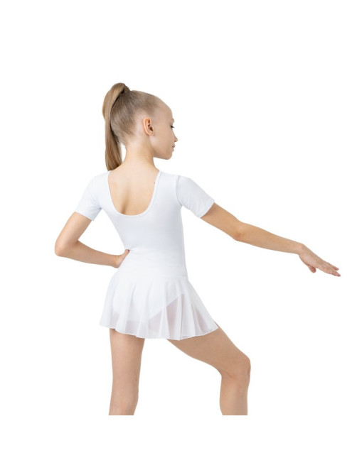 Купальник для гимнастики и танцев Grace Dance, р. 34, белый