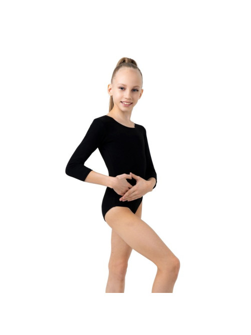 Купальник для гимнастики и танцев Grace Dance, р. 36, чёрный