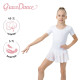 Купальник для гимнастики и танцев Grace Dance, р. 32, белый