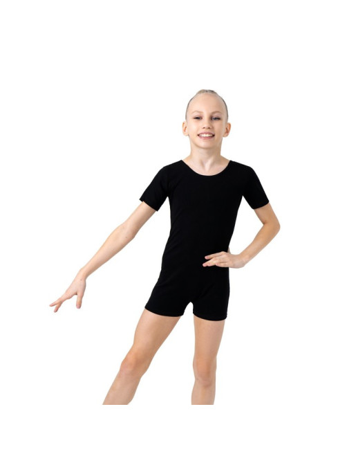 Купальник для гимнастики и танцев Grace Dance, р. 34, чёрный