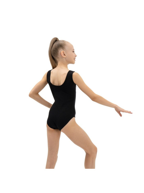 Купальник для гимнастики и танцев Grace Dance, р. 32, чёрный
