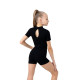 Купальник для гимнастики и танцев Grace Dance, р. 36, чёрный