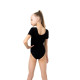 Купальник для гимнастики и танцев Grace Dance, р. 36, чёрный