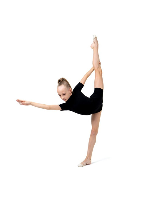 Купальник для гимнастики и танцев Grace Dance, р. 36, чёрный