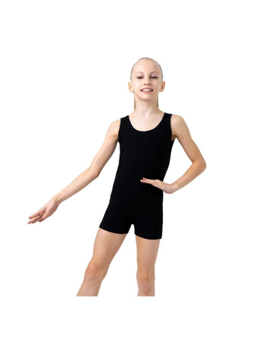 Купальник для гимнастики и танцев Grace Dance, р. 36, чёрный